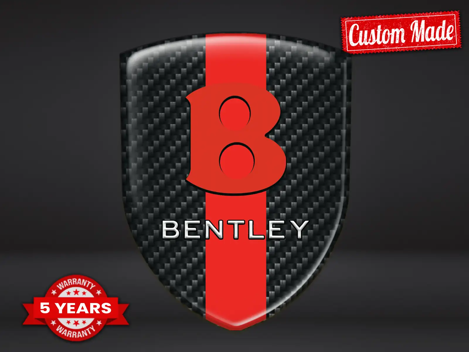 Bentley Vinilos Luna Trasera Estilosos Máximo Pro Duradero